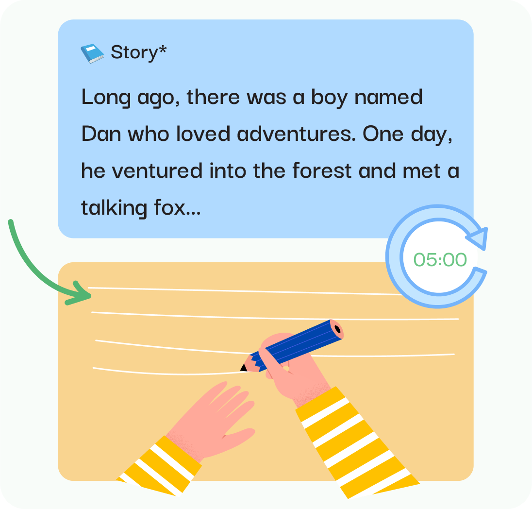 Story Retelling exercise preview